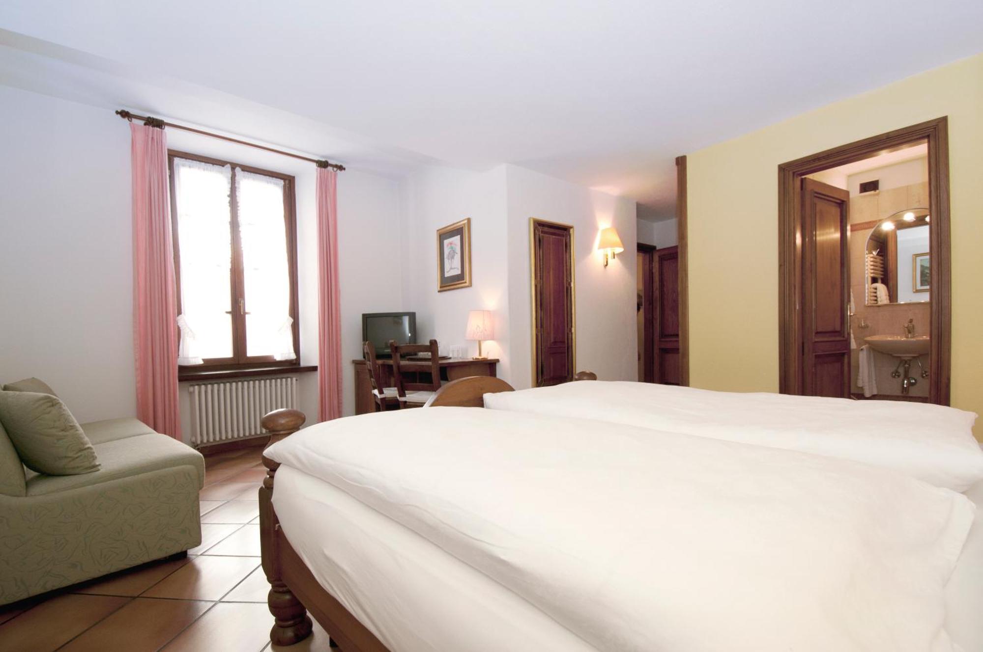 Albergo Ristorante Della Posta Morcote Exterior foto