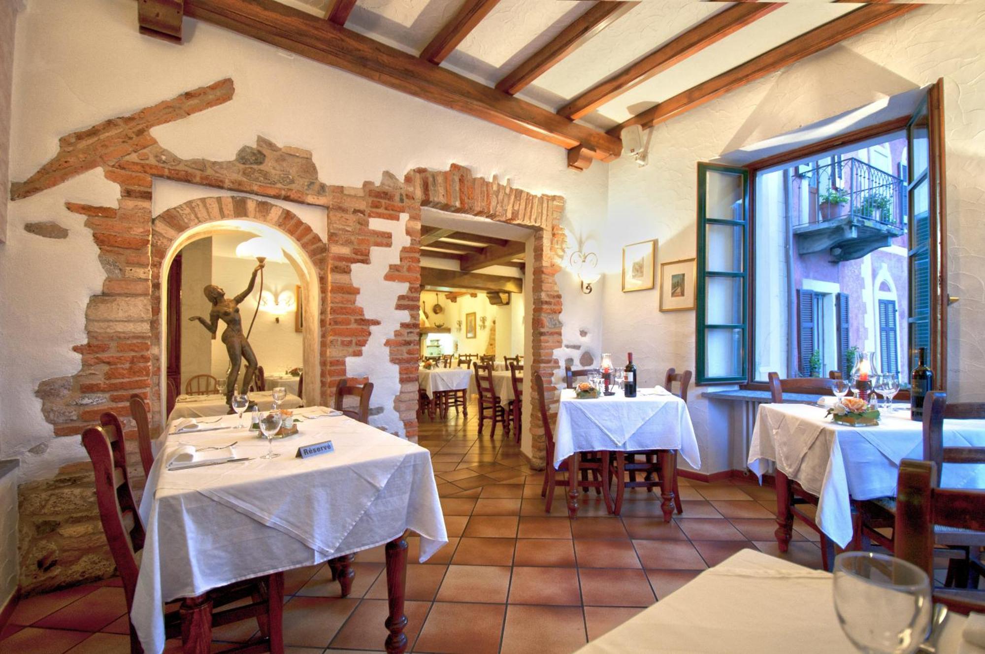 Albergo Ristorante Della Posta Morcote Exterior foto